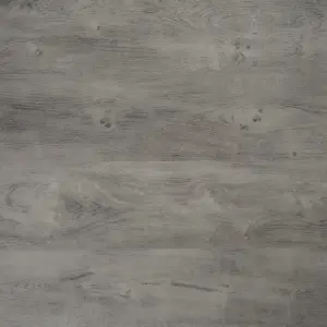 GoodHome Caloundra Vintage Oak Grey wood effect Laminate Flooring Sample