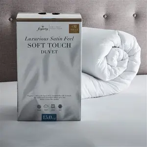 Fogarty Soft Touch 15 Tog Winter Duvet, Size: Double, White