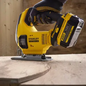 Stanley FatMax 18V V20 Brushed Cordless Jigsaw (Bare Tool) - SFMCS600B-XJ