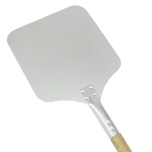 Pizza Peel Oven Shovel 9 inch Bakers Paddle Metal Spade