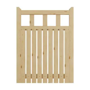 90x120cm Outdoor Garden Wooden Gate Fence Door