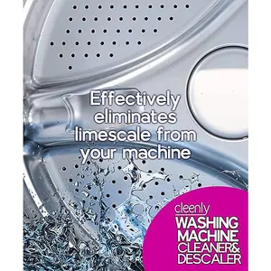 Cleenly Washing Machine Cleaner and Descaler. Eliminates Dirt, Smells, Grime & Prevents Bacteria Build Up 5L