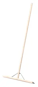 Sealey Rubber Floor Squeegee 24"(600mm) with Wooden Handle BM24RS