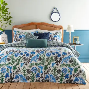 furn. Alentejo Floral Bird Duvet Cover Set