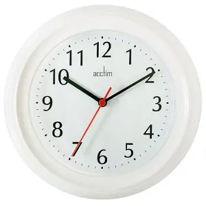 Acctim Wycombe Wall Clock White (One Size)