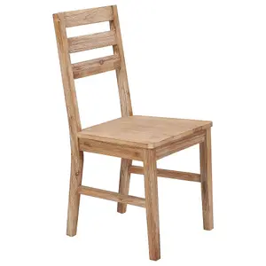 Berkfield Dining Chairs 6 pcs Solid Acacia Wood