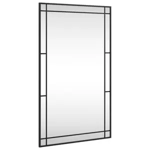 Mirl Rectangle Metal Wall Mirror 100 cm H x 30cm W