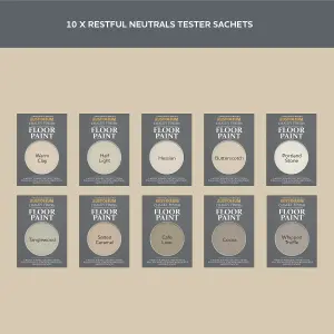 Rust-Oleum Neutral Chalky Floor Paint Tester Samples - 10ml