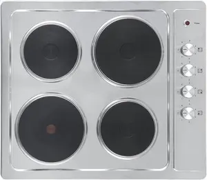 Electriq 60cm Sealed Plate Hob - Stainless Steel