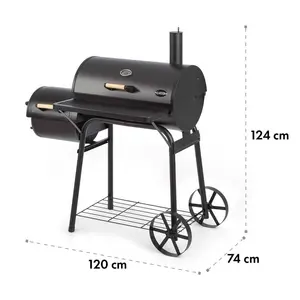 Offset Smoker & Grill