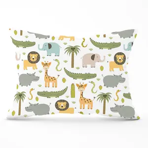 Cute Safari Animals Cushions 33cm x 48cm