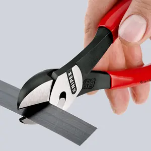 Knipex Twinforce Diagonal Cutters With Bevel 180Mm - 1 Piece