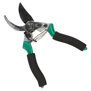 8in Pruning Shears Secateurs Cutters With Foam Grip Heavy Duty Plant Cutting Tool