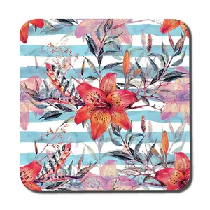 Square 6 Piece Coaster Set (Set of 6)