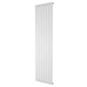 Porter White Single Vertical Flat Panel Radiator - 1800x475mm