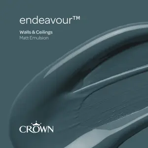 Crown Walls & Ceilings Matt Emulsion Paint Endeavour - 2.5L