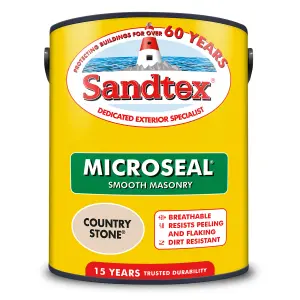 Sandtex Country Stone Matt Masonry paint, 5L Tub