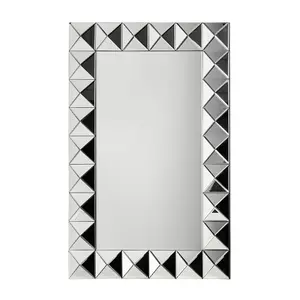 Interiors by Premier 3D Effect Rectangular Wall Mirror