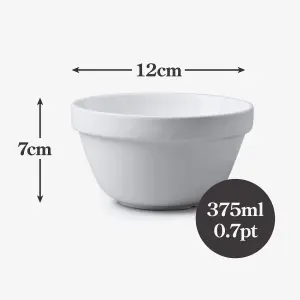 WM Bartleet & Sons Porcelain Pudding Basin Bowl, 12cm