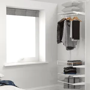 Open Wardrobe System with Basket 63cm (W)