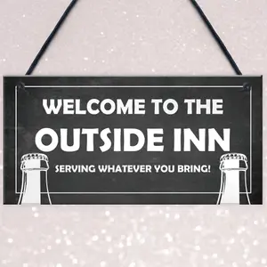 Outside Inn Bar Signs For Outdoor Hanging Wall Door Plaque Man Cave Gift