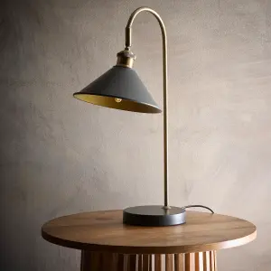 Derby Antique Brass Table Lamp