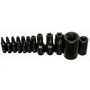 K Tool Master Tamper Proof Torx Set T10 - T55 Bits