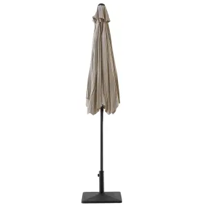 Market Garden Parasol 2.7 m Taupe Beige VARESE