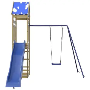 Berkfield Outdoor Playset Impregnated Wood Pine