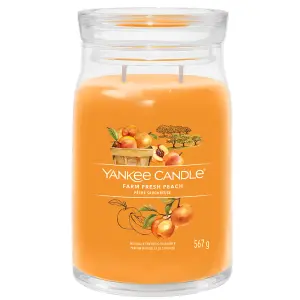 Yankee Candle Signature Large Jar Farm Fresh Peach