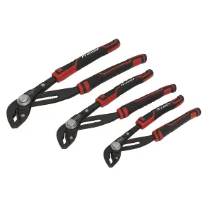 Sealey Water Pump Pliers Set 3pc Quick Release AK8380