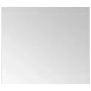 Berkfield Wall Mirror 100x60 cm Glass