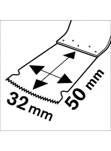 5 x Bosch BIM Starlock Plunge Cut Saw Blade AIZ 32 APB Wood Metal - 50mm x 32mm