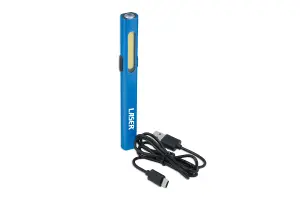 Laser Tools 8597 Aluminium Rechargeable Penlight