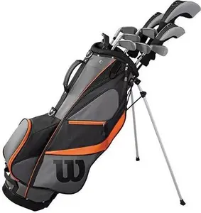 Wilson Mens X-31 Package Set (Steel/Graphite) - Mens Right Hand Stand