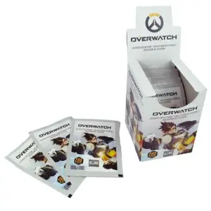 Overwatch Blizzard sticker Packs 50 x Stickers Packs- Collectible set