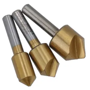 3pc HSS Countersinking Drill Bit Bore Set Tapered Drills