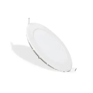 12W Recessed Round LED Mini Panel 175mm diameter (Hole Size 160mm), 6000K (Pack of 4)