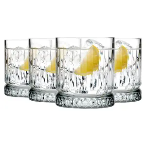 Pasabahce Elysia Whisky Glasses - 210ml - Pack of 4