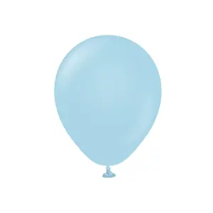 Kalisan Latex Plain Balloon (Pack of 100) Blue (One Size)