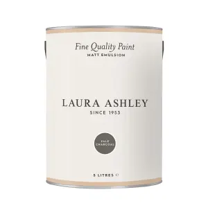 Laura Ashley Pale Charcoal Matt Emulsion paint, 5L