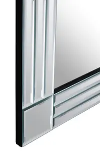 Interiors by Premier Sana Small Tripple Bevelled Wall Mirror