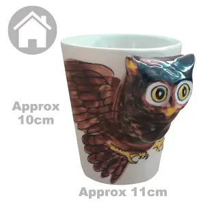 Owl Mug Coffee & Tea Cup by Laeto House & Home - INCLUDING FREE DELIVERY