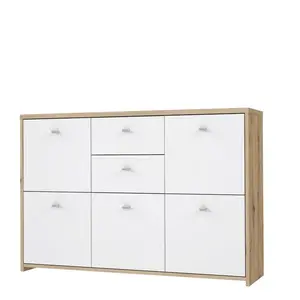 Filippone Sideboard Artisan Oak/White