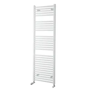 Straight Towel Rail Heated Towel Rails White / 60cm H x 100cm W x 8.8cm D