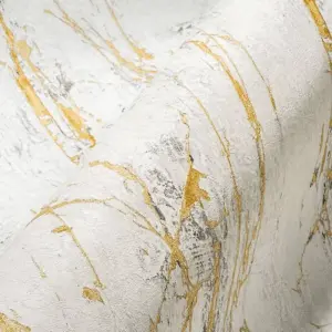 A.S. Creation Marble White & Gold Wallpaper 38817-3