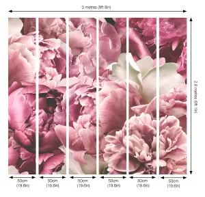 Arthouse Peonies Wall Mural