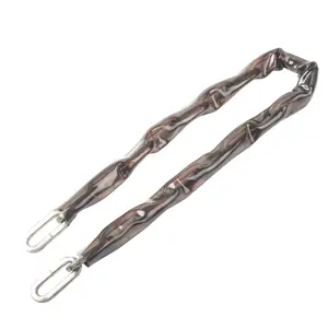 Smith & Locke Grey Steel Security chain, (L)1m (Dia)8mm