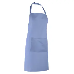 Premier Ladies/Womens Colours Bip Apron With Pocket / Workwear (Pack of 2)