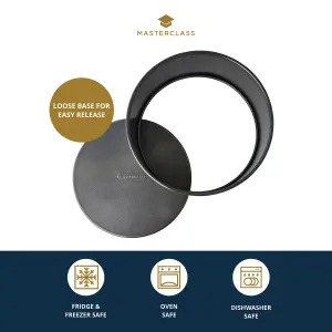 MasterClass Non-Stick 25cm Loose Base Deep Cake Pan